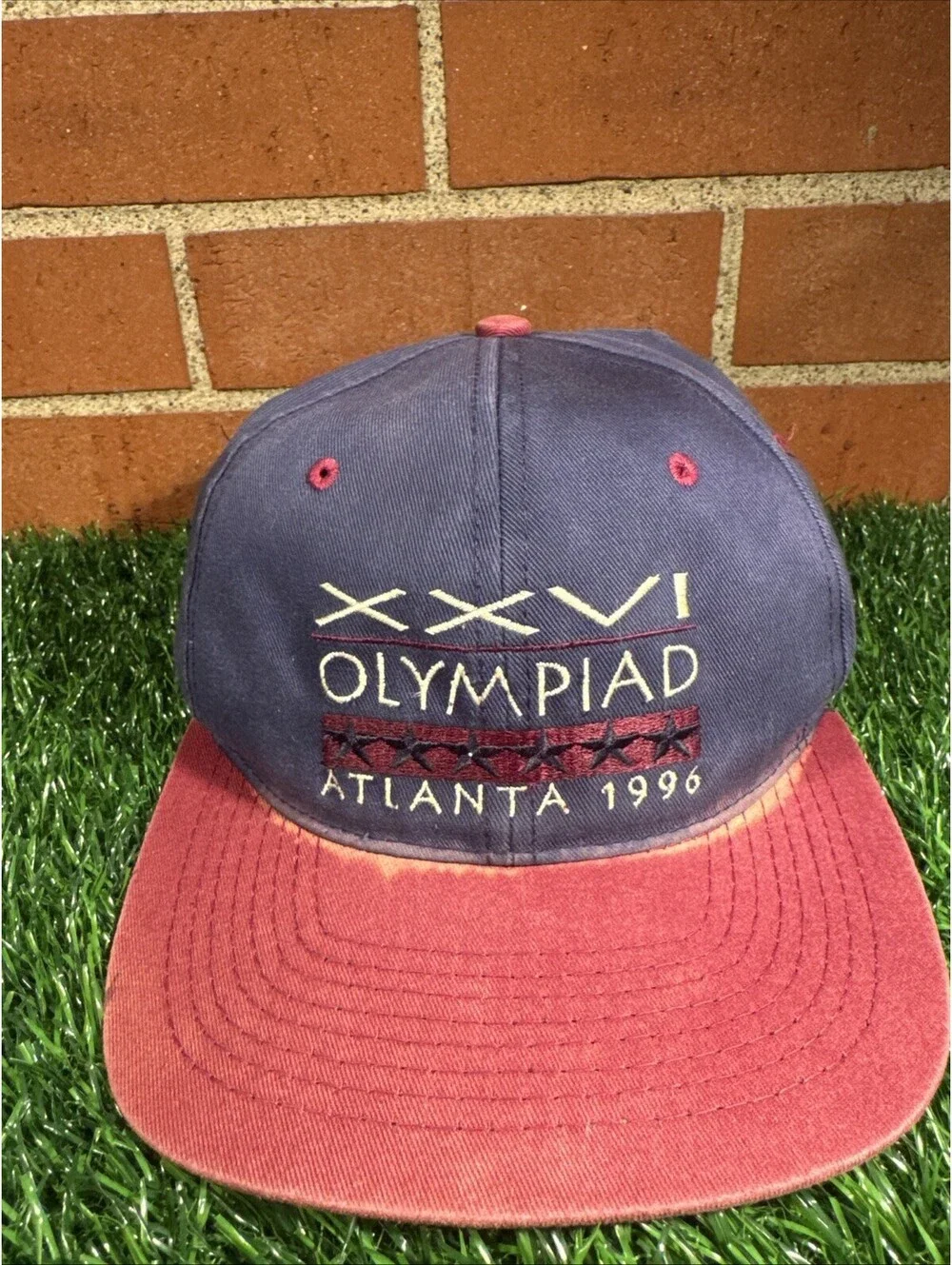 VTG 96’ Hanes Olympiad Hat From Atlanta 96’ Games SnapBack